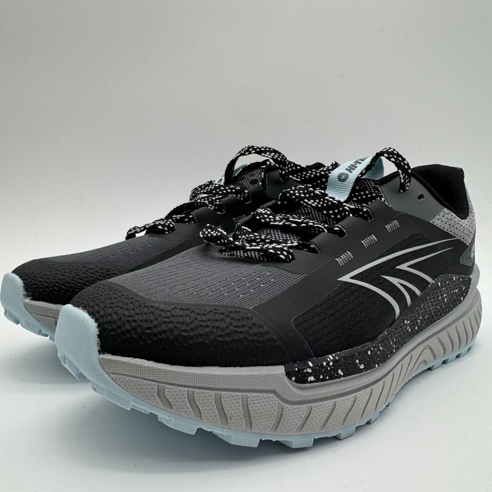 Hi-Tec Women's Size 10 Black Gray Trail Running Hiking Shoes